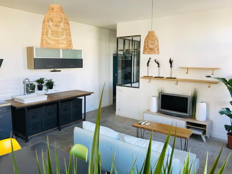 Appartement Climatise 50M2 Une Chambre Proche Centre Et Gare 蒙彼利埃 外观 照片