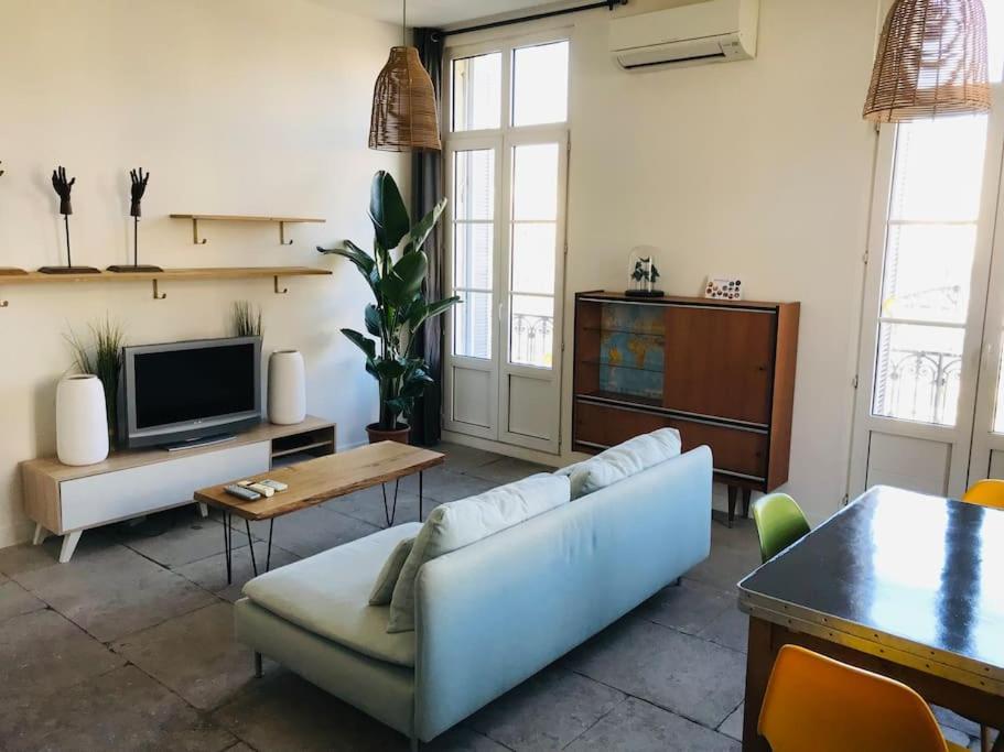 Appartement Climatise 50M2 Une Chambre Proche Centre Et Gare 蒙彼利埃 外观 照片