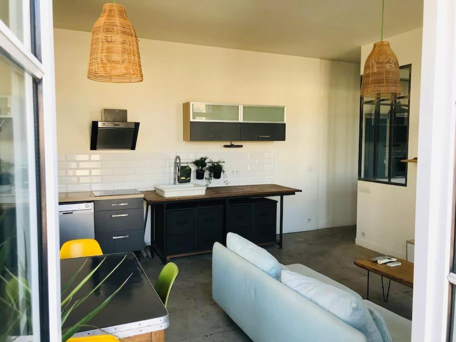 Appartement Climatise 50M2 Une Chambre Proche Centre Et Gare 蒙彼利埃 外观 照片