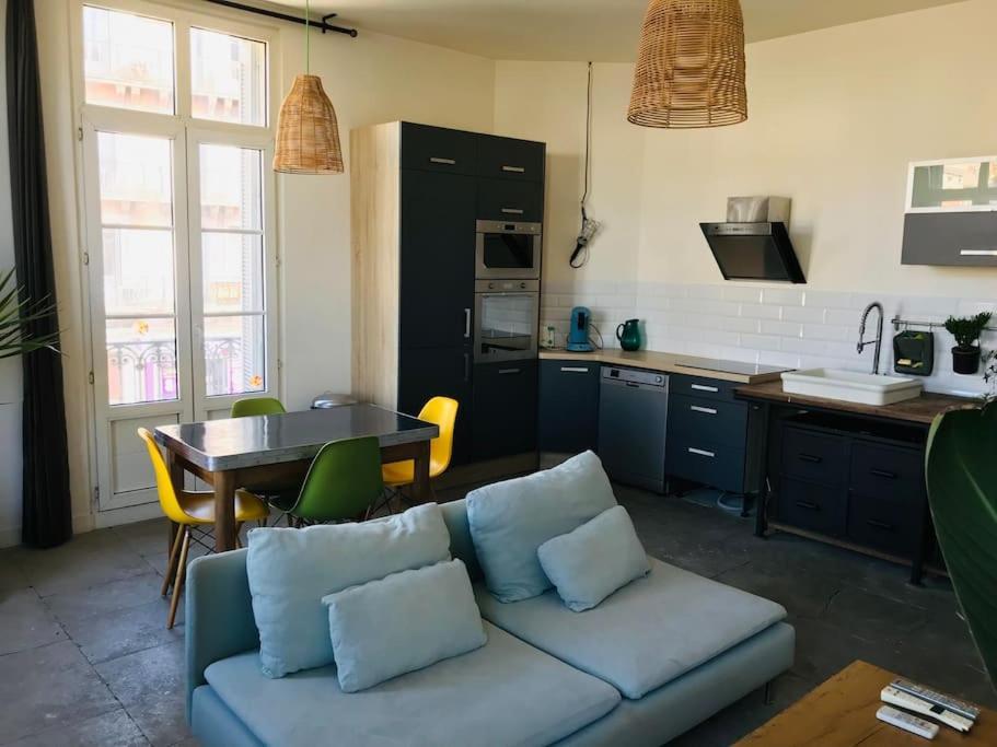 Appartement Climatise 50M2 Une Chambre Proche Centre Et Gare 蒙彼利埃 外观 照片