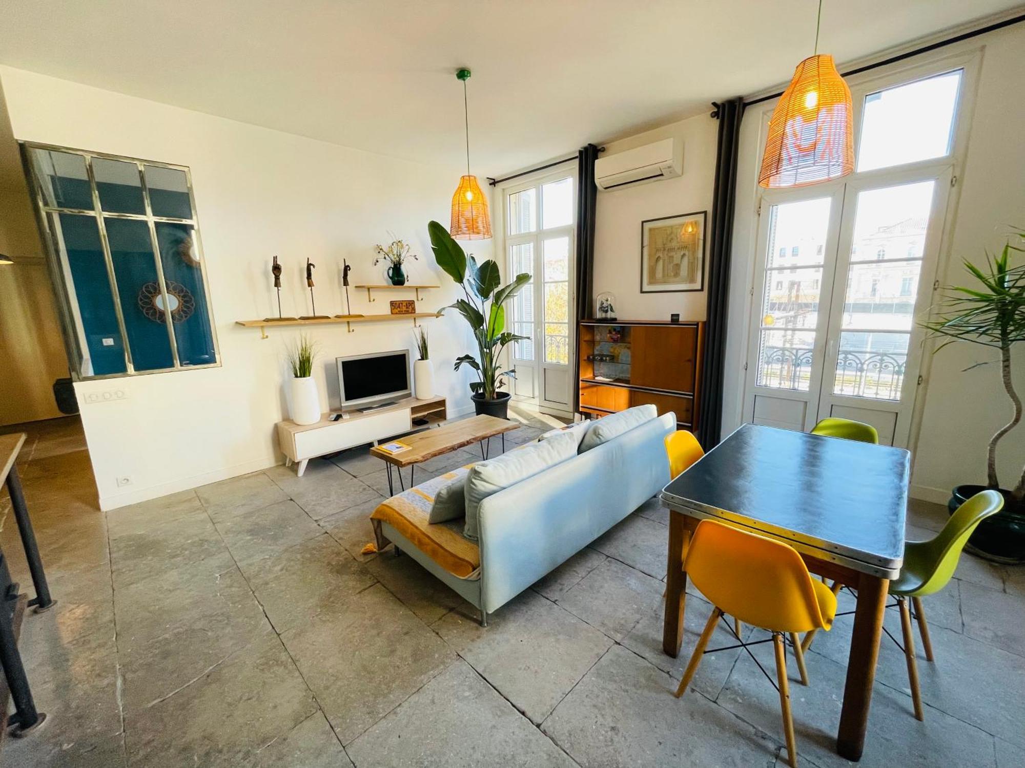 Appartement Climatise 50M2 Une Chambre Proche Centre Et Gare 蒙彼利埃 外观 照片