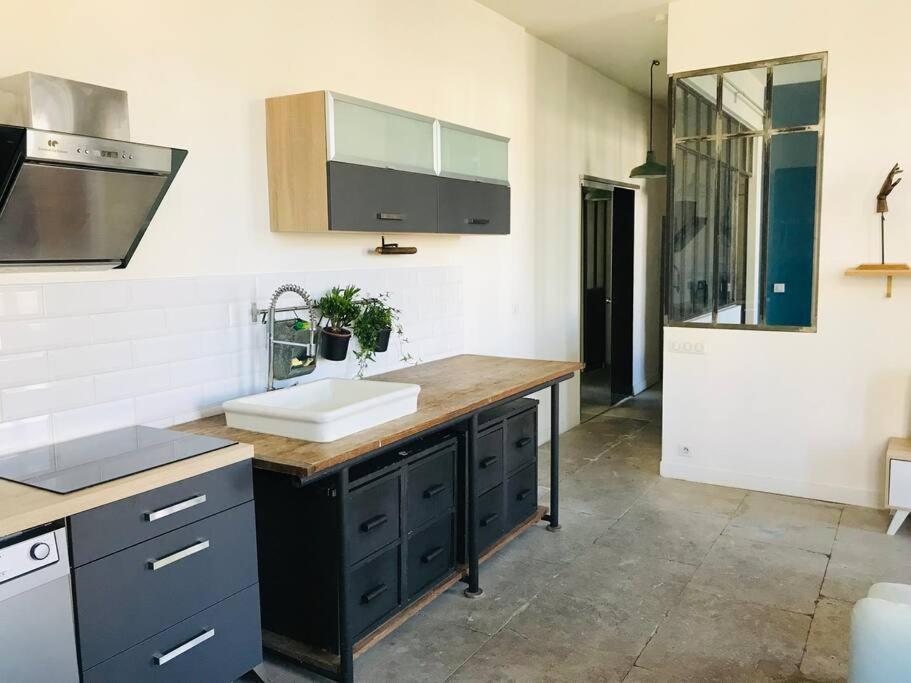 Appartement Climatise 50M2 Une Chambre Proche Centre Et Gare 蒙彼利埃 外观 照片